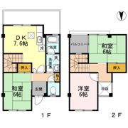 治儀ハイツ B棟の間取り画像