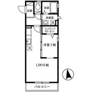 ヘルト・シュトラーセの間取り画像