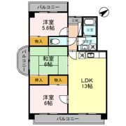 メゾンアザレアの間取り画像