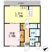 グランドール勝原Ⅱの間取り画像