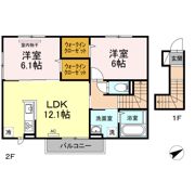 アメージング高屋の間取り画像