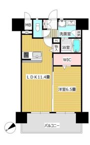 フェリス久留米シティの間取り画像