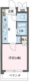 ゼルコバハイツの間取り画像
