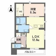 ハルミエール Ⅱの間取り画像