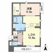 ハルミエール Ⅱの間取り画像