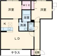 シャーメゾン桔梗の間取り画像