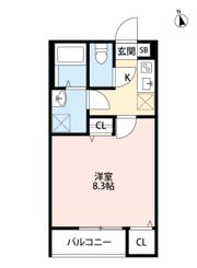 SHINE INICIO(シャインイニシオ)の間取り画像