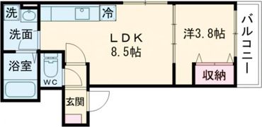 コティ光善寺の間取り画像