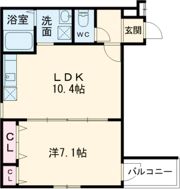 フジパレス堺北花田Ⅴ番館の間取り画像