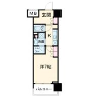 ザ・パークハビオ都島フロントの間取り画像