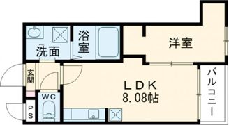 セブンプロート草津南の間取り画像