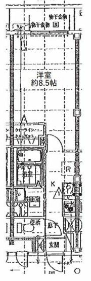 GENOVIA原木中山の間取り画像
