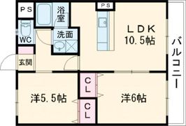 ヴィスタシアの間取り画像