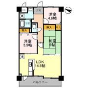 フローラ南館の間取り画像