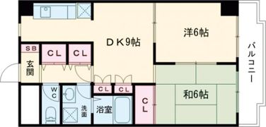シャロム瀬田西の間取り画像