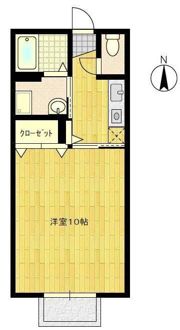 スターレット新栄の間取り画像