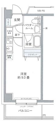 プライムアーバン豊洲の間取り画像