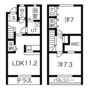 サンパティーク・メゾン A棟の間取り画像