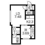 アクア美園の間取り画像
