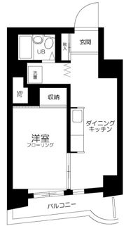 フドウ西川口ハイツの間取り画像