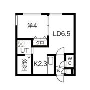 プリヴィレッジ東札幌の間取り画像