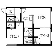 Maison de Aの間取り画像