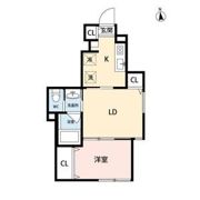 Wood Crest Amanuma Residenceの間取り画像
