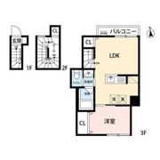 Wood Crest 天沼 Residenceの間取り画像