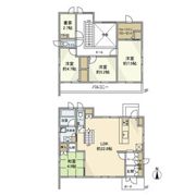 片倉町戸建の間取り画像