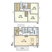 西片倉戸建の間取り画像