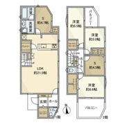 西寺尾戸建の間取り画像