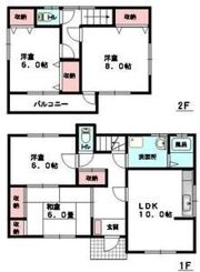韮塚町貸住宅の間取り画像