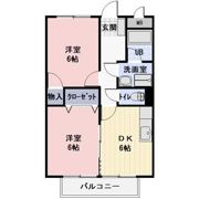 Surplus池ノ上・Aの間取り画像