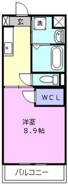 S-FORT三重大学前の間取り画像