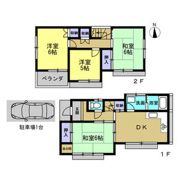 東大和市清水戸建の間取り画像