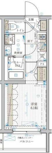 ブライズ高砂の間取り画像