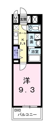 グランコリーヌ．Kの間取り画像