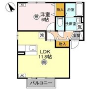 グリーンハイツ Gの間取り画像