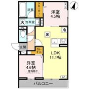 D-sereno緑町の間取り画像