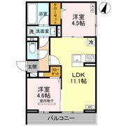 D-sereno緑町の間取り画像