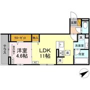 （仮）D-ROOM二俣1丁目PJの間取り画像