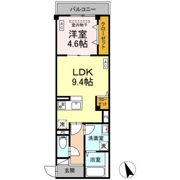 Skye residence塚越（ｽｶｲｴﾚｼﾞﾃﾞﾝｽﾂｶｺﾞｼ）の間取り画像