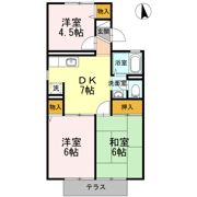サンヒルズ西山 ABCの間取り画像