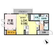 ブリーゼⅢの間取り画像
