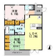 メープル住吉の間取り画像