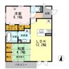 メープル住吉の間取り画像