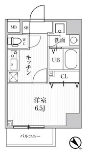 ALTERNA池袋EASTの間取り画像