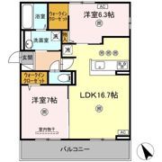 D-ROOM筥崎宮前の間取り画像