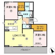 D-ROOM筥崎宮前の間取り画像