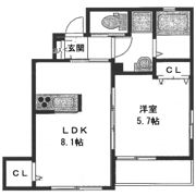 フェリーチェ C棟の間取り画像